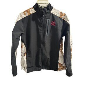 ✌️ 2/$40 ✌️ Realtree Colors Womens Camo Softshell Jacket With Zip Pocket sz M